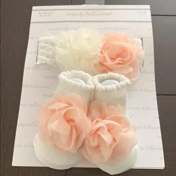 Wendy Bellissimo Other - NEW! NWT Headband & socks matching set